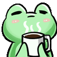 Frog Coffee Discord Emoji