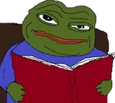 Pepe Read Discord Emoji