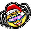 kerst_smile Discord sticker | The GlobalGameHub
