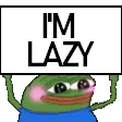 lazy