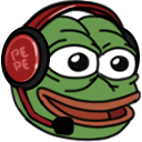 PepeHeadset Discord emoji