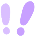 G_purple_exclamacao Discord emoji