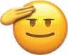 saluted