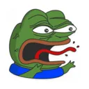pepethrowsup Discord Emoji