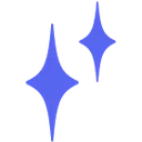 Blurple Sparkle Discord Emoji