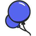 blurple_balloons Discord emoji