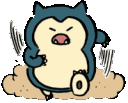 pkde_0143_relaxo_snorlax_run Discord emoji