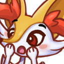 pkde_0654_rutena_braixen_excited Discord emoji