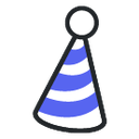 Ohad_Dis_Party_Blue Discord emoji