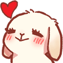 Discord Emote bbunny_heart: