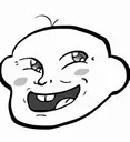 Baby Trollface Discord Emoji
