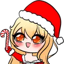 Christmas_Mashiro2_MANM Discord Emoji