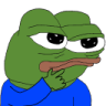 pepethinking Discord emoji