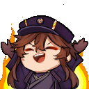 KiyoshiFire_animated Discord emoji