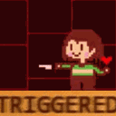 Chara_Triggered Discord Emoji