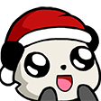 PE_PandaSanta Discord emoji