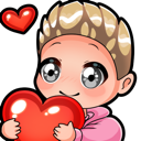 44_BLGirlWave_XZoneOnlyDNS Discord emoji