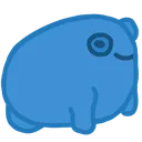 blue_froggie Discord Emoji