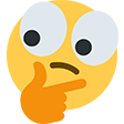 facethinkEyes Discord emoji