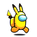 pika_among_us Discord Emoji
