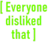CnC_Wordseveryonedislikedthat