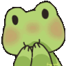 Frog Giggle Discord Emoji