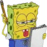 sponge_think2 Discord Emoji