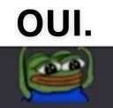 Pepe Oui Discord Emoji