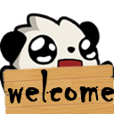 panda_welcome Discord emoji
