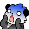Panda Scared Discord Emoji