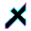 X_neon Discord emoji