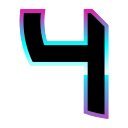 4_neon Discord emoji