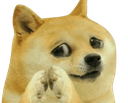 CryingDoge Discord emoji