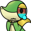 snivy_cry Discord emoji