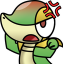 snivy_argh Discord emoji