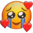 emoji_cryinghearts Discord Emoji