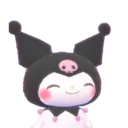Kuromi Happy Discord Emoji