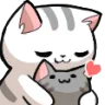 a_cuddle_cute_hug_kawaii_cat_1