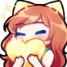 a_cute_heart_hug_neko