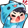 a_cute_rawr_blue Discord emoji