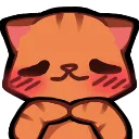 Cat Shy catshy Discord Emoji