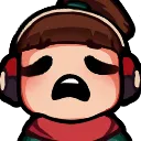 LofiGirlWeary Discord Emoji