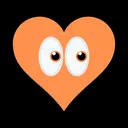Orange Heart orangeheart Discord Emoji