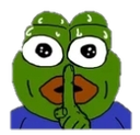 PepeShhh Discord emoji