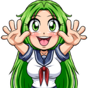 MidoriHug Discord emoji