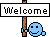 0welcome Discord emoji