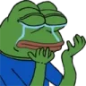 Pepe Cry pepe_cry Discord Emoji