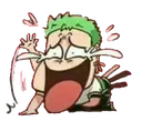 zoro_laugh Discord Emoji