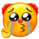 1278 Clownkisscry Discord Emoji