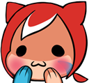 g_blush custom emote | Niveous Gaming